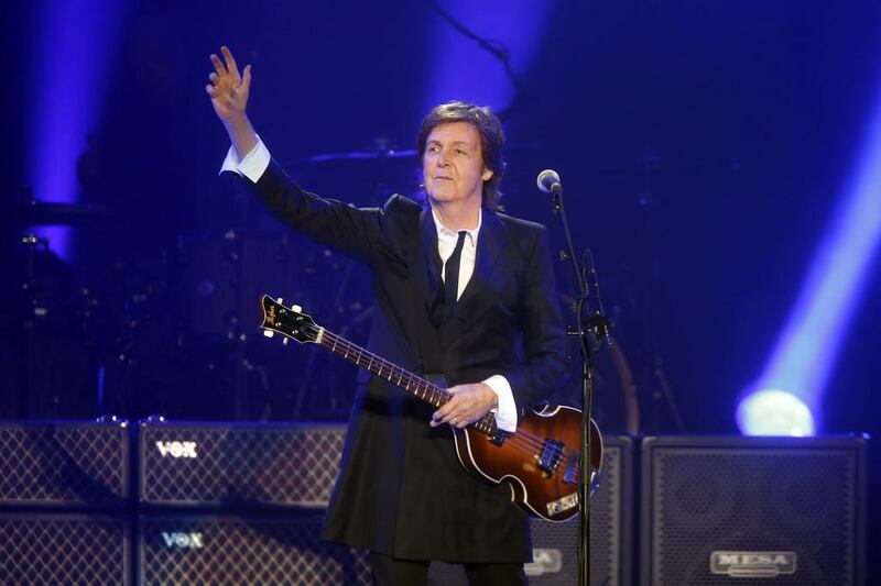 Paul McCartney. Jason DeCrow / Invision / AP Photo