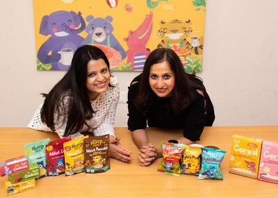 Shauravi Malik and Meghana Narayan, founders of Slurrp Farm 
