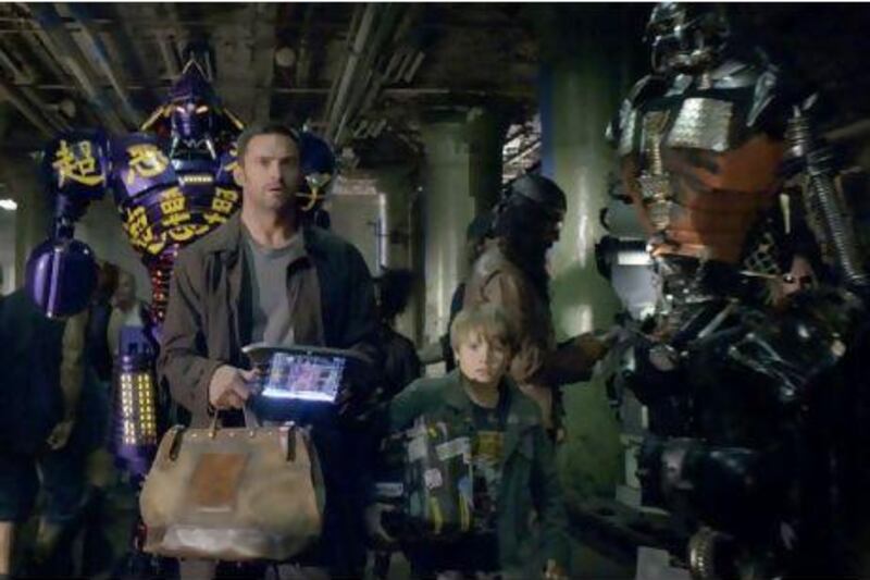 A scene from Real Steel. Piracy causes losses of millions to the film distribution industry every year. Courtesy of Film Frame