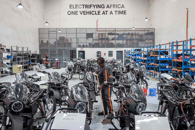 An electric motorcycle revolution is unfolding in Kenya, where two wheels are more convenient than four. AFP