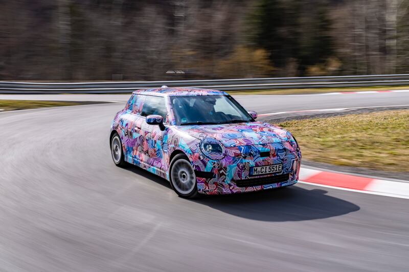 Mini is keen to point out the Cooper Electric will still handle corners like a go-kart