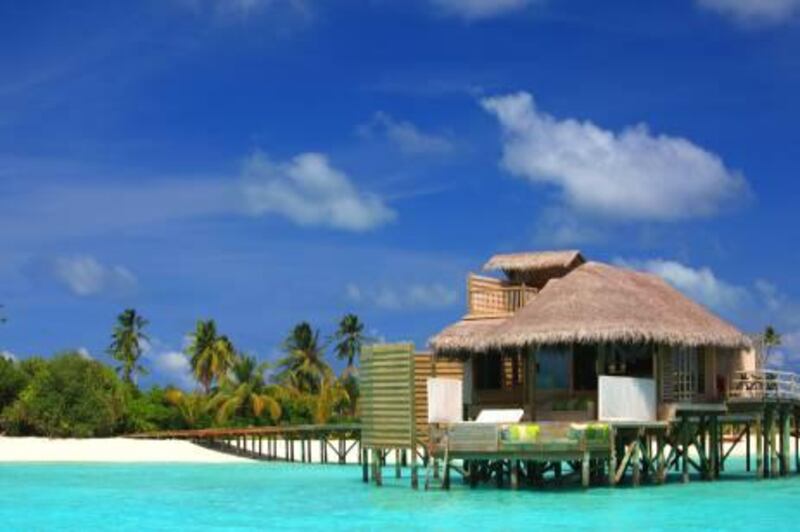 Water Villa at Sixth Senses Laamu Resort. Photo courtesy Six Senses Resorts & Spas