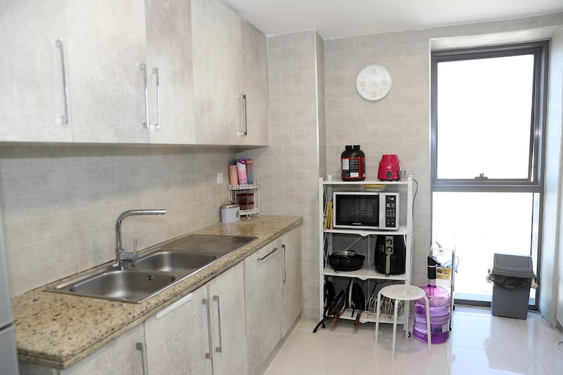 The apartment in Soul Avenue has a large, modern kitchen 
