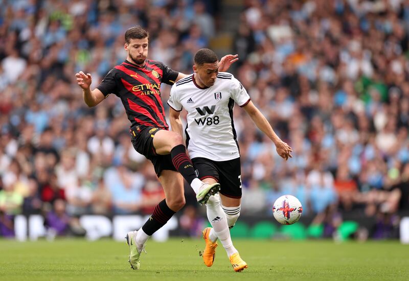 Ruben Dias - 5. Should have been much tighter to Vinicius to deny him space to have a crack at goal. Involved in a mix-up with Ederson in the 64th minute that almost to Vinicius scoring a second. Getty