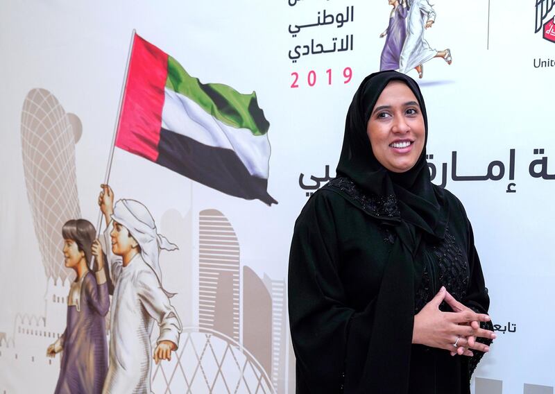 Abu Dhabi, United Arab Emirates, August 18, 2019.  Emiratis registering themselves for FNC elections at the Abu Dhabi Chamber of Commerce & Industry Building.  --  Ameena Al Mazrouei.
Victor Besa/The National
Section:  NA
Reporter:  Haneen Dajani