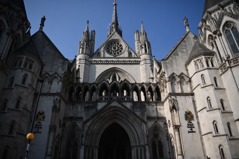 The Royal Courts of Justice in London. EPA