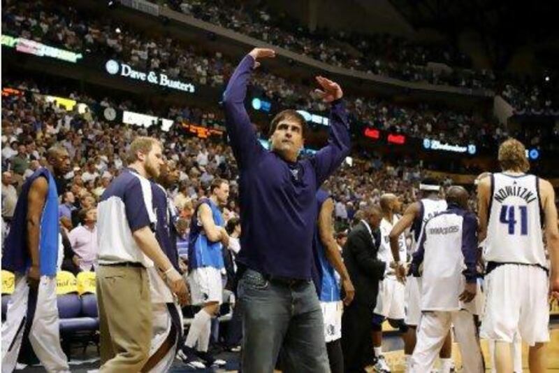 Mark Cuban, Mavericks owner, has seen his team bottle the play-offs in the las tfour seasons.