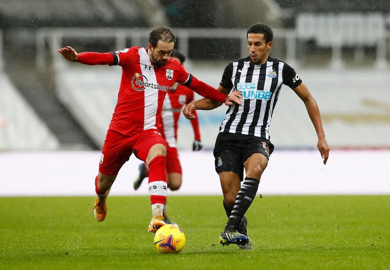 Centre-back: Isaac Hayden (Newcastle) – The midfielder moved into defence when Newcastle were reduced to nine men and produced some heroics to protect their lead. Getty