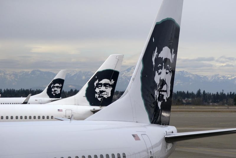 Alaska Airlines. Elaine Thompson / AP Photo