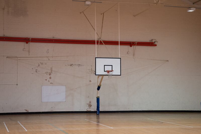 The centre's facilities include an indoor basketball court and a gym