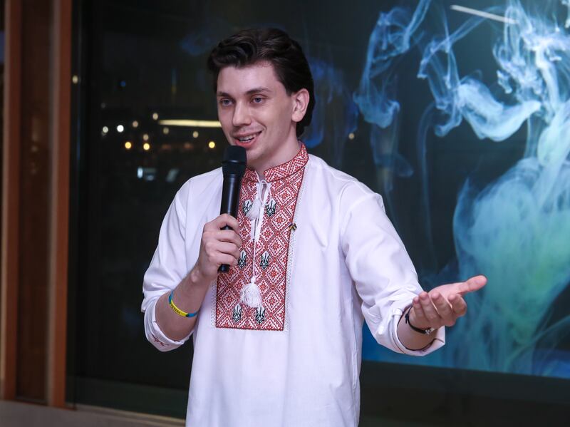 Yevheniy Semenov, a long-term Abu Dhabi resident. 
