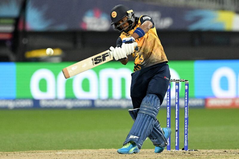 Sri Lanka's Pathum Nissanka scored a fifty on Tuesday. AFP