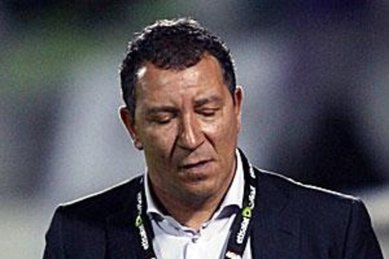 Henk ten Cate was a disappointed man at Al Alhi.