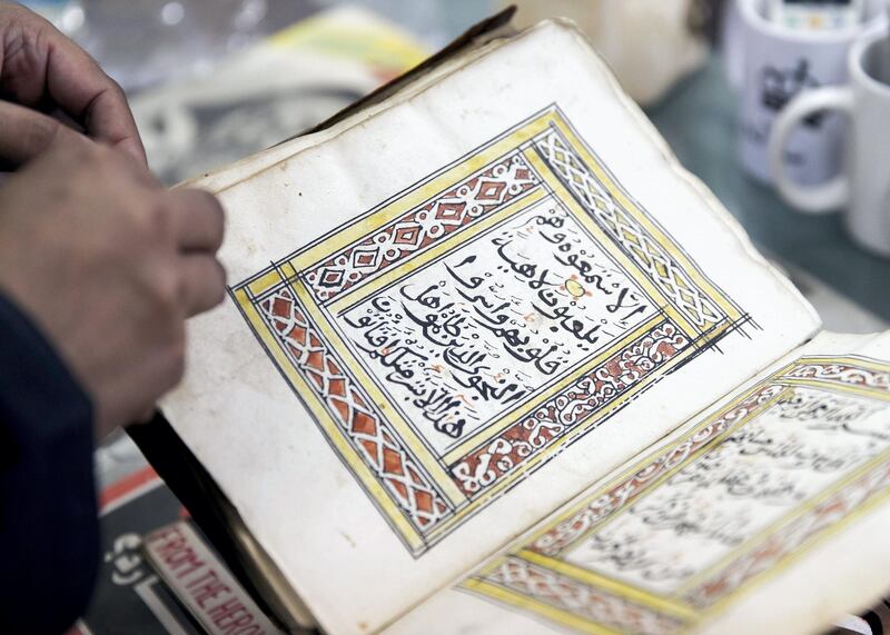 MUSCAT, SULTANATE OF OMAN. 14  JANUARY 2020.
Salem Al Jadidi, 30, works on palm seed germination in a govermental office in Bahla. He is a collector of printed archives relating to Oman.

Oman is observing a three-day mourning period following the passing of His Majesty Sultan Qaboos bin Said. Today marks the third day of mourning.

(Photo: Reem Mohammed/The National)

Reporter: ANNA ZACHARIAS
Section: NA