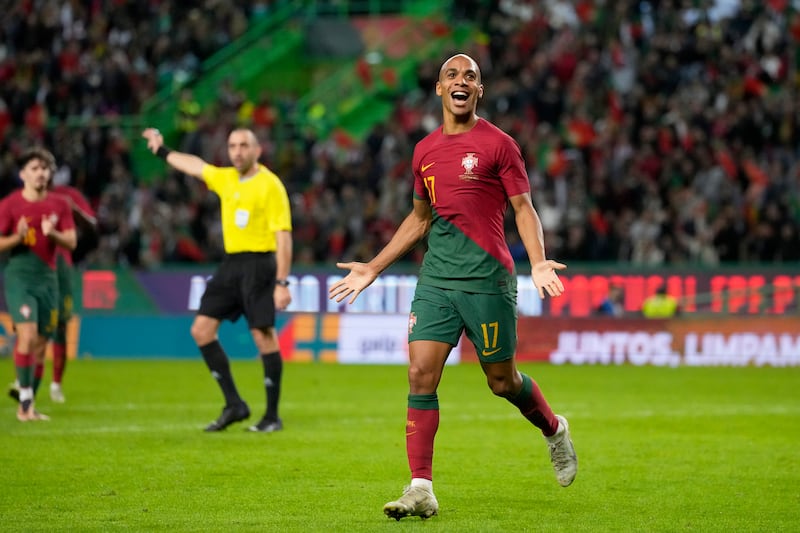 Joao Mario 6 - On for Bernardo Silva, the Benfica midfielder, 29, scored the fourth Portugal goal on 84. With over 50 caps, he’s an experienced member of the team. AP Photo