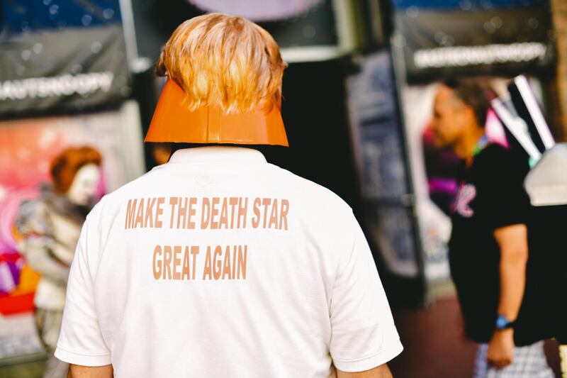 A cosplayer attends the 2019 Comic-Con International. AFP