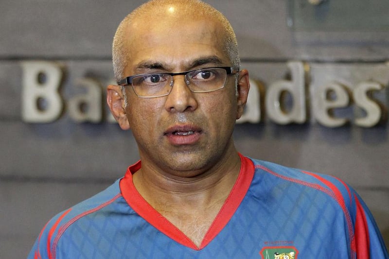 Bangladesh coach Chandika Hathurusinghe took over for the team in May 2014. AFP Photo