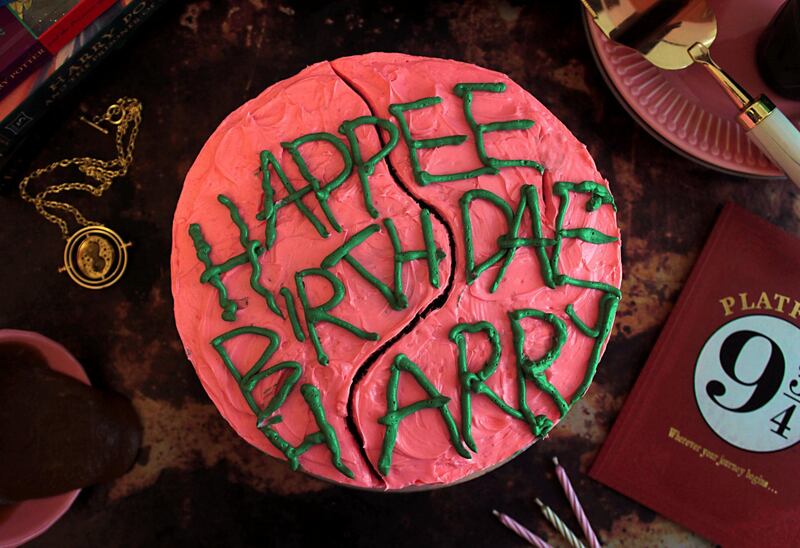 A recreation of the cake Hagrid got Harry Potter on his eleventh birthday. Courtesy of Ayesha Nemat Khan