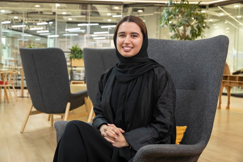 Emirati engineer Reem Al Musabbeh visited Israel and wants to replicate a successful ecosystem to grow start-ups in the UAE. Antonie Robertson / The National

