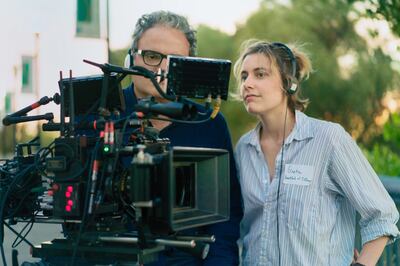 Oscar-nominated Greta Gerwig co-wrote the film and is also directing. Photo: A24