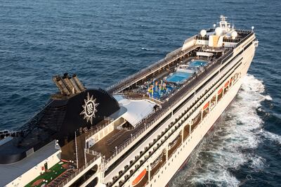 MSC Opera sails around the Middle East. Photo: MSC