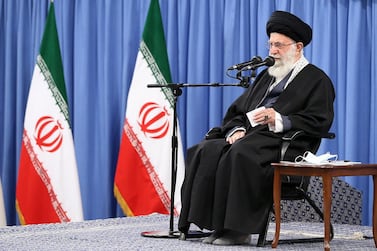 The US says Iran under supreme leader Ayatollah Ali Khamenei, his predecessors and compatriots is responsible for 40 years of terrorism. EPA 
