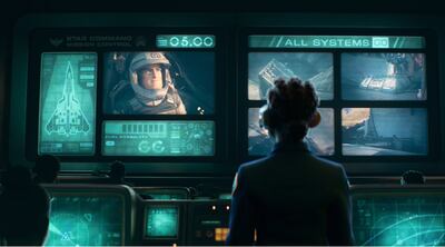 The 'Lightyear' trailer shows a glimpse inside Star Command. Photo: YouTube