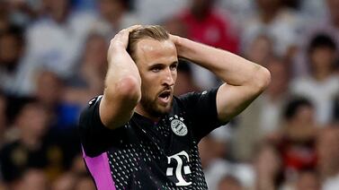 Harry Kane's last chance of winning a trophy this season at Bayern Munich was dashed by Real Madrid on Wednesday. Getty