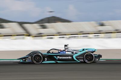 Panasonic Jaguar Racing's Nelson Piquet Jr. Jaguar Land Rover