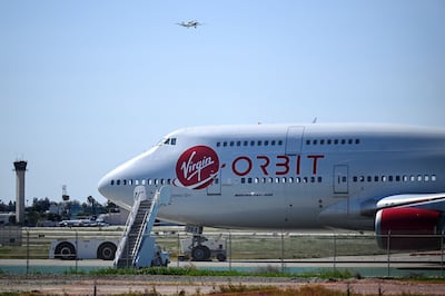 Virgin Orbit, the satellite launch company founded by Richard Branson, filed for bankruptcy this month. AFP