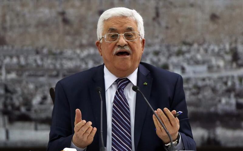 The Palestinian president Mahmoud Abbas announced on April that the Palestinians would seek to join 15 United Nations agencies and treaties, beginning with the Fourth Geneva Convention, which deals with protecting civilians in conflict zones. Atef Safadi / EPA / April 1, 2014