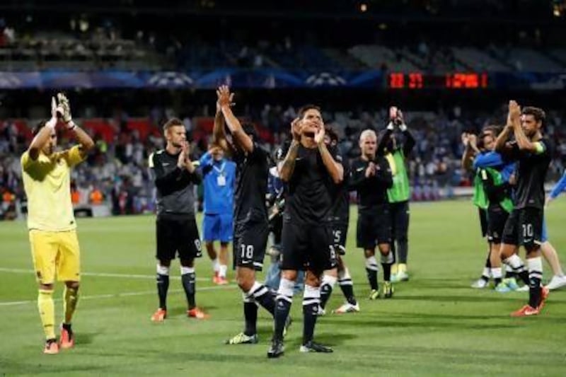 Real Sociedad defeated Lyon on Tuesday night 2-0.