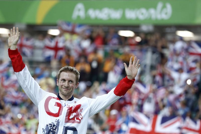 British Olympians such as the gold medallist Jason Kenny have brought cheer to the UK following the Brexit vote. Odd Andersen / AFP