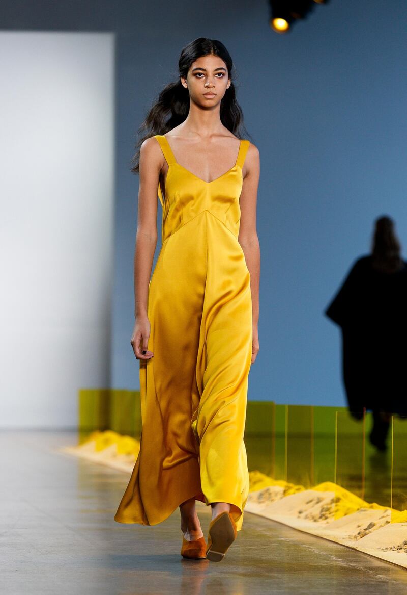 The Noon by Noor autumn/winter 2019 show during New York Fashion Week on February 7, 2019. EPA