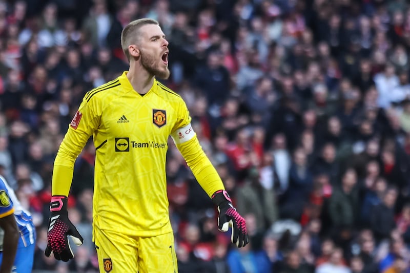 David de Gea left Manchester United following the expiration of his contract in June 2023. EPA