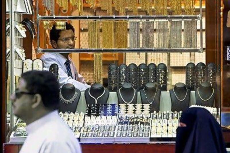 In the Middle East jewellery segment during the second quarter, the largest decline was in Saudi Arabia. The UAE was the most resilient of the regional markets. Jeff Topping / The National