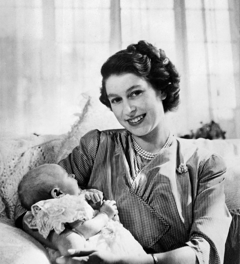 August 18 1950: Elizabeth gives birth to her second child, Princess Anne. AFP