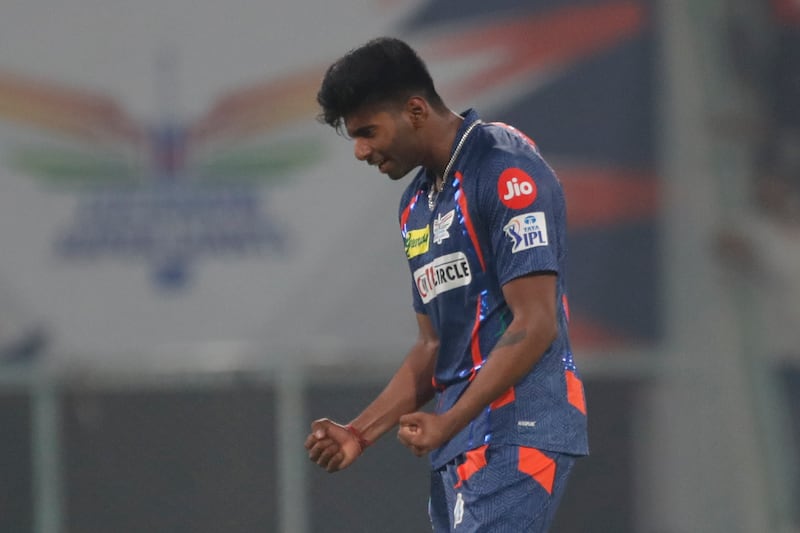 Lucknow Super Giants' Mayank Yadav has bowled the fastest delivery of IPL 2024, clocking at 156.7kph (97.3mph). AP