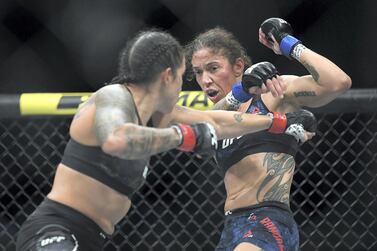 Germaine de Randamie's two defeats in UFC have come against Amanda Nunes, left. USA TODAY Sports