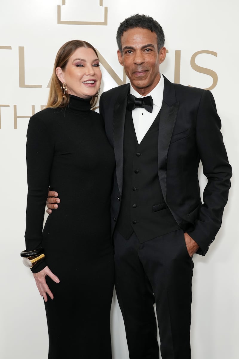 Ellen Pompeo and Chris Ivery. Photo: Kevin Mazur/Getty Images for Atlantis The Royal