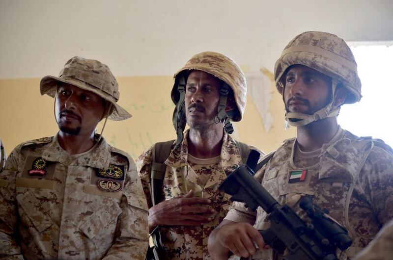 Arab Coalition forces continue joint efforts in executing Operation Restoring Hope in Yemen.