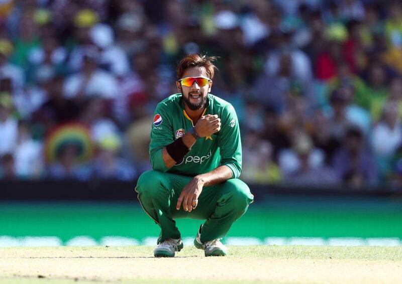 Imad Wasim is hoping to earn his spot back in the Pakistan team. AFP