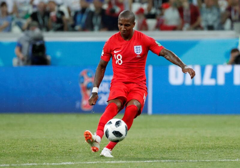 Ashley Young - 6: Made few inroads down the left-hand side as he continually cut back inside. Rarely tested defensively, and against teams who camp behind the ball, England may be better off with the left-footed Danny Rose. Reuters