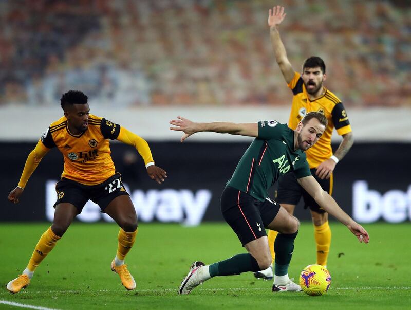 Nelson Semedo - 6, Got forward well at times and threatened to create something. Booked for a foul on Tanguy Ndombele. AFP