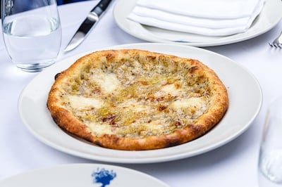 The Tuesday night event at Bistrot Bagatelle, Le Mardi C'est Permis, is a mix of music and food and features French classics including the black truffle pizza (pictured). Bistrot Bagatelle