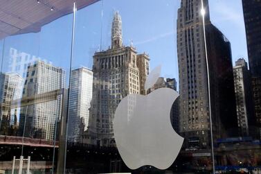 Apple posted a 54 per cent increase in revenues to $89.6 billion in the last quarter. AP