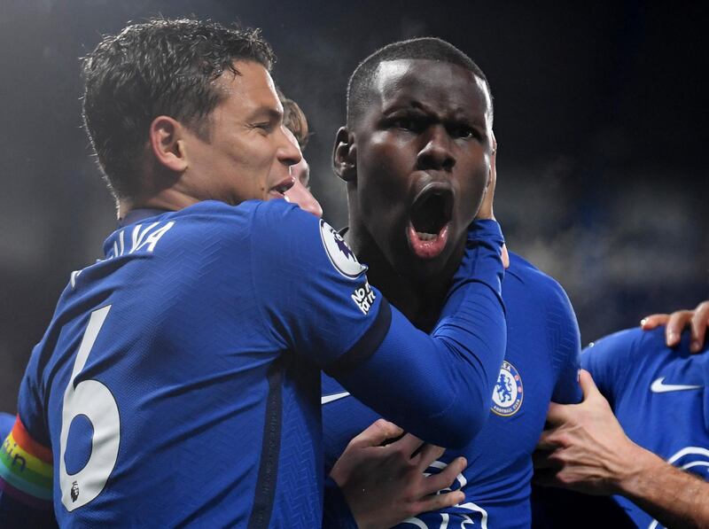 Kurt Zouma 7 – if Mendy was at fault for the Leeds goal then it could be argued Zouma was too. His hesitation may have caused a bit of confusion. However, he more than made up for it by heading home the winner. Reuters
