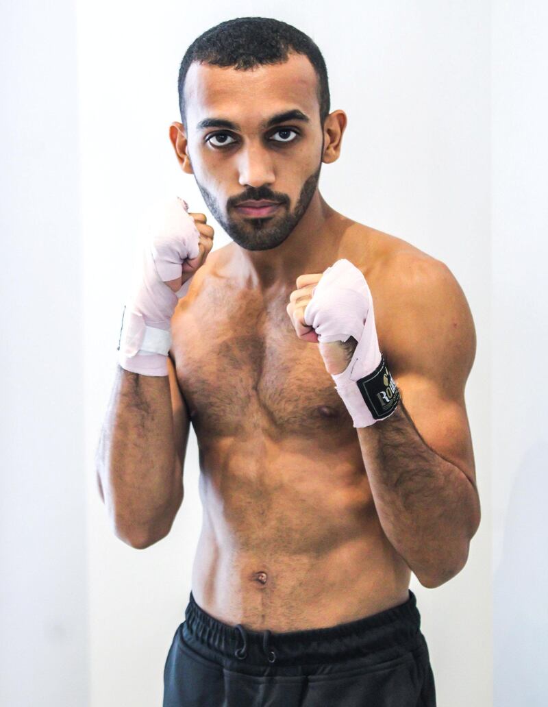 Sultan Al Nuaimi made his debut at Rotunda Rumble 2 last November with a quick win. Courtesy MTK Global
