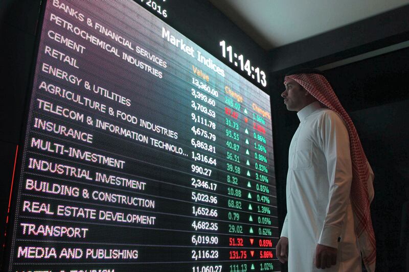 Saudi Arabia’s Tadawul, the Arab region's biggest bourse by market value, posted strong gains in 2023. Reuters