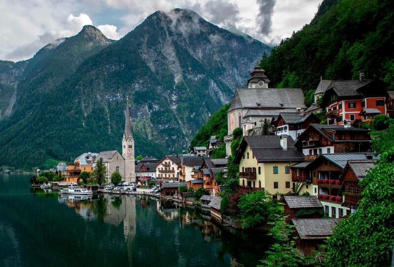 Austria's Hallstatt is hugely  popular with fans of Disney's 'Frozen', who believe it was the inspiration for the village of Arendelle in the film. AFP / JOE KLAMAR